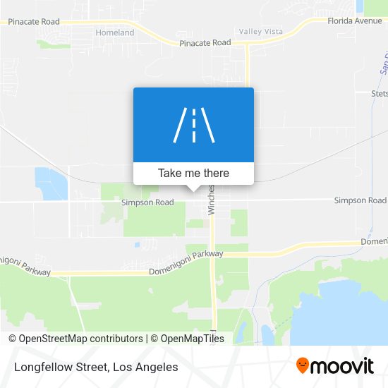 Mapa de Longfellow Street