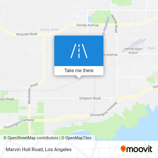 Marvin Hull Road map