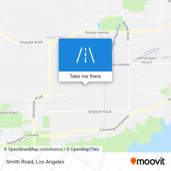Smith Road map