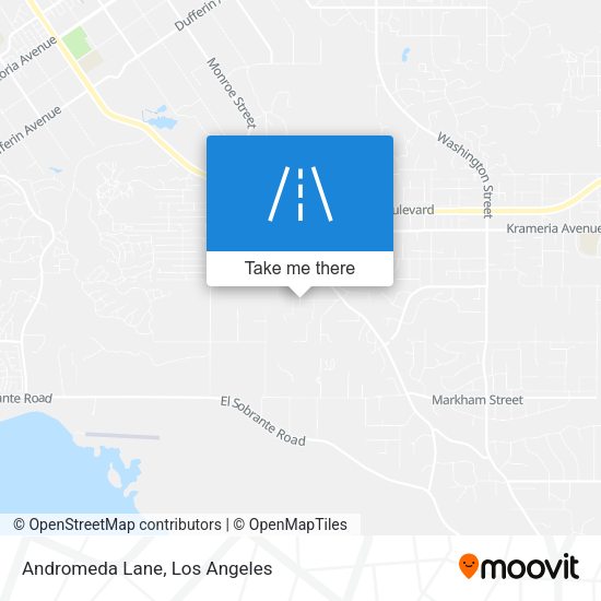 Mapa de Andromeda Lane