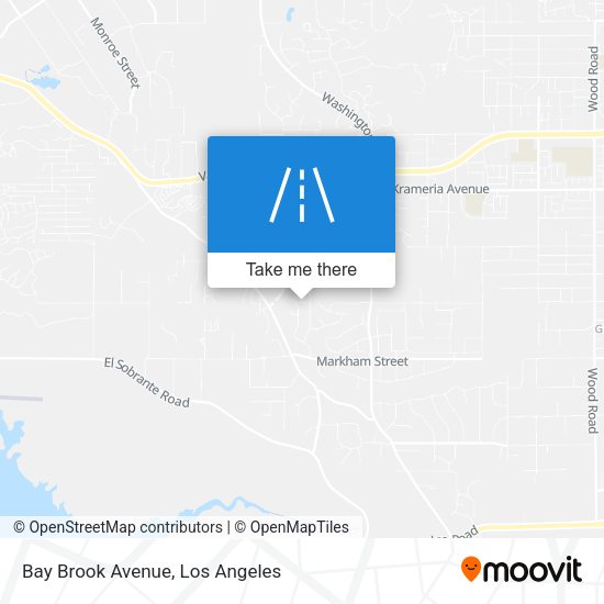 Bay Brook Avenue map