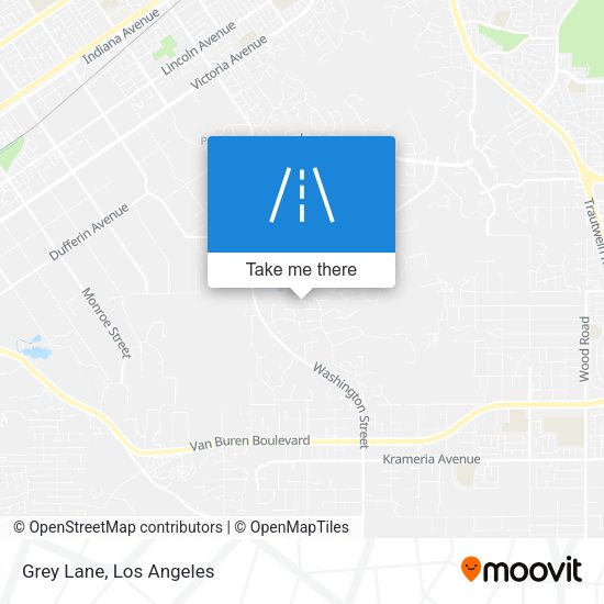 Mapa de Grey Lane
