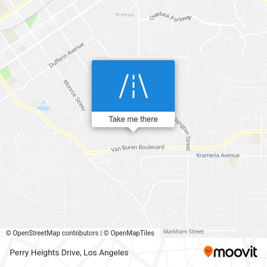 Mapa de Perry Heights Drive