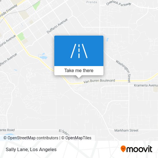 Mapa de Sally Lane