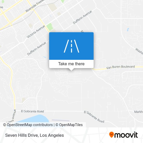 Mapa de Seven Hills Drive