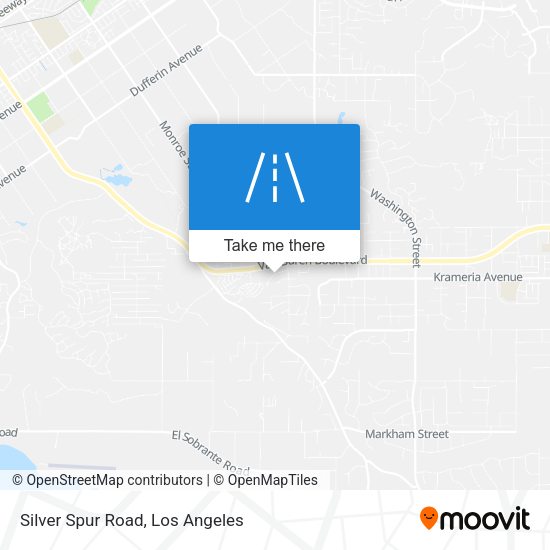 Silver Spur Road map