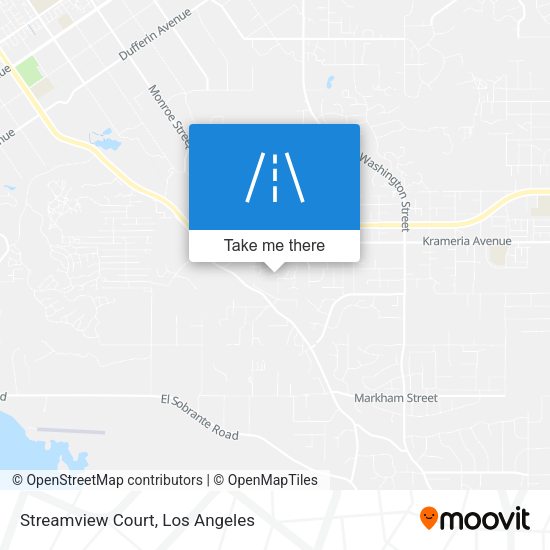 Streamview Court map