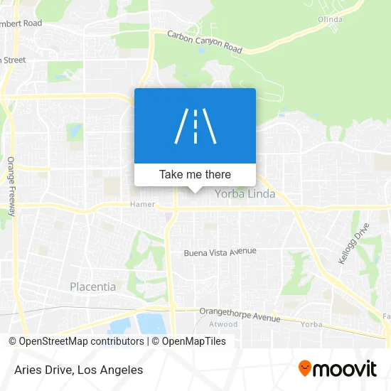Aries Drive map