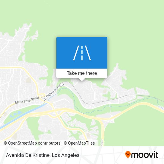 Mapa de Avenida De Kristine