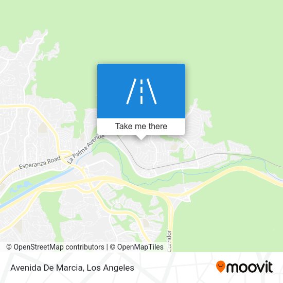 Mapa de Avenida De Marcia