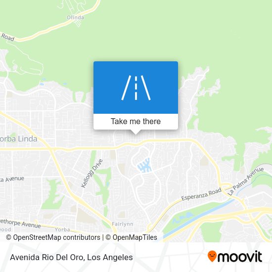 Avenida Rio Del Oro map