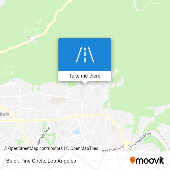 Black Pine Circle map
