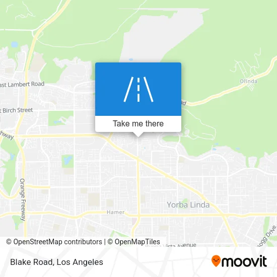 Blake Road map