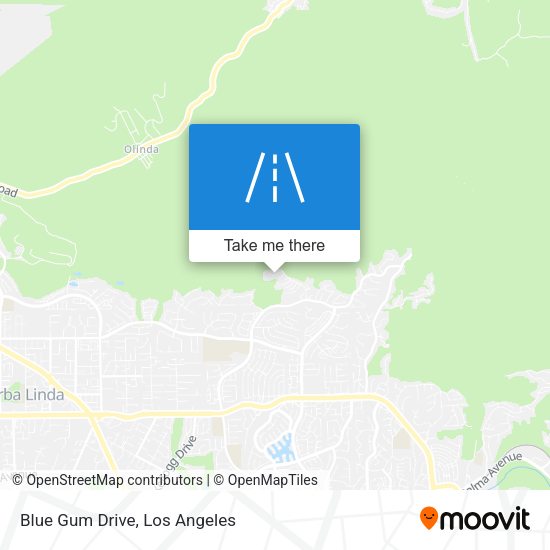 Mapa de Blue Gum Drive