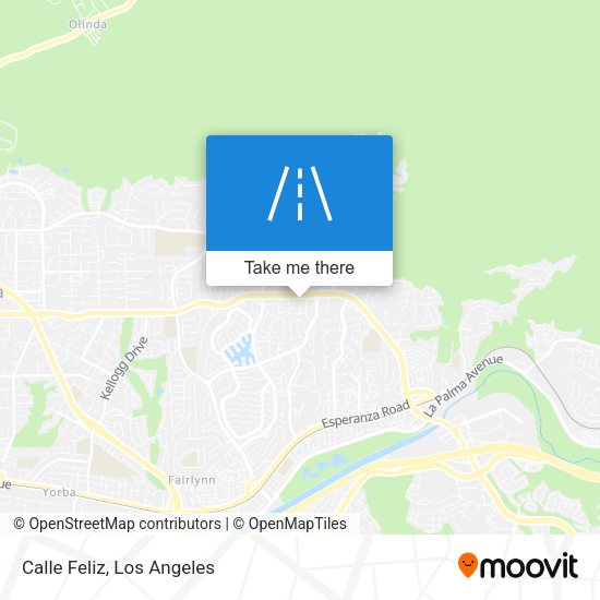 Mapa de Calle Feliz
