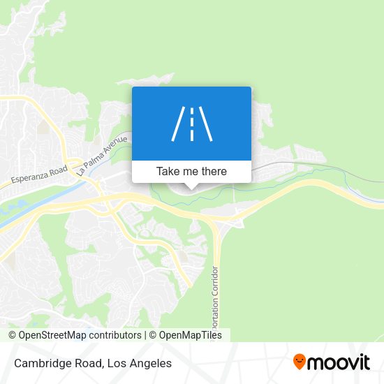 Mapa de Cambridge Road