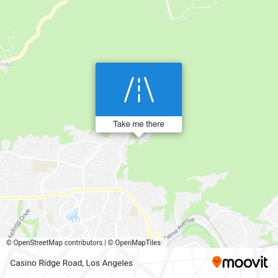 Mapa de Casino Ridge Road