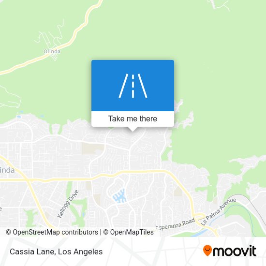 Mapa de Cassia Lane