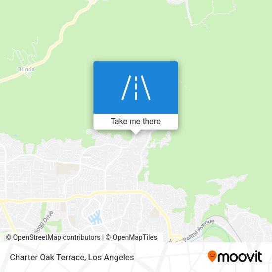 Charter Oak Terrace map
