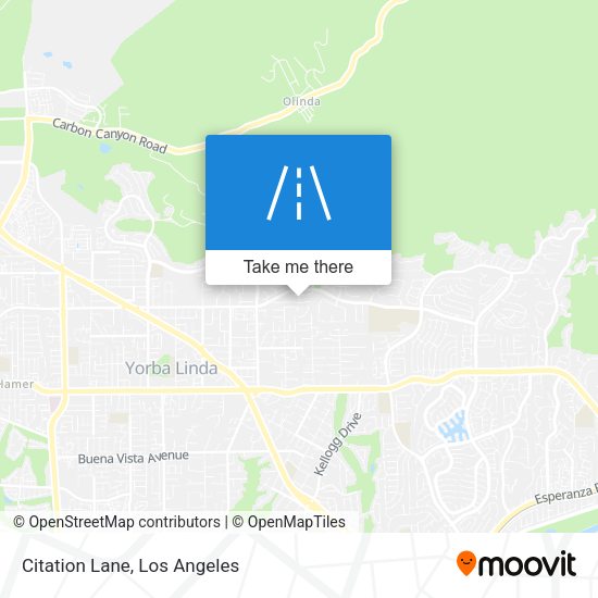 Mapa de Citation Lane