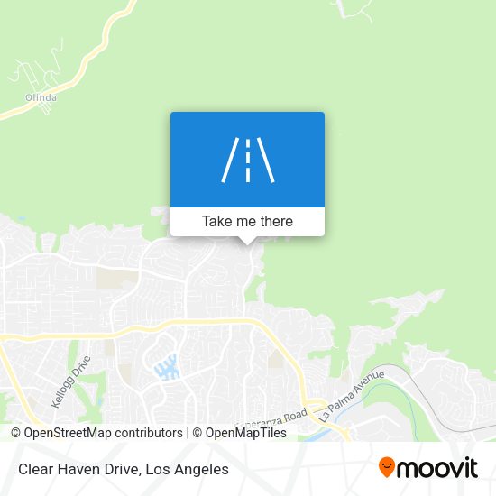 Clear Haven Drive map