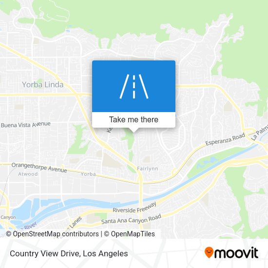 Country View Drive map