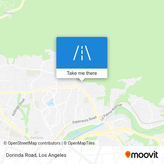 Mapa de Dorinda Road
