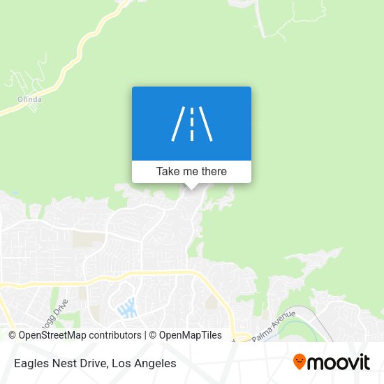 Eagles Nest Drive map