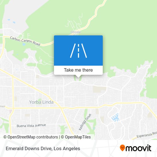 Emerald Downs Drive map