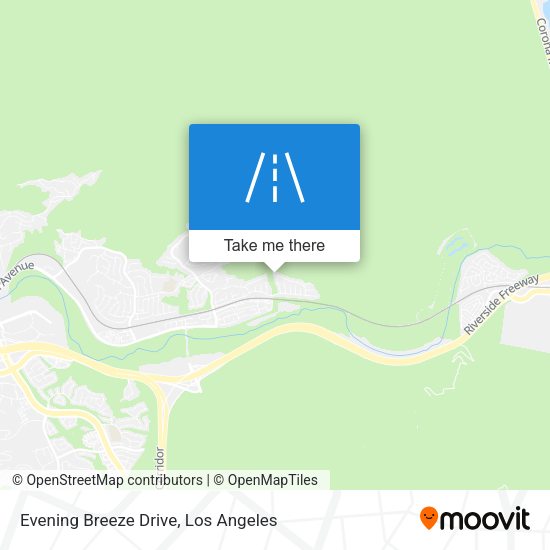 Evening Breeze Drive map