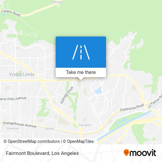 Fairmont Boulevard map