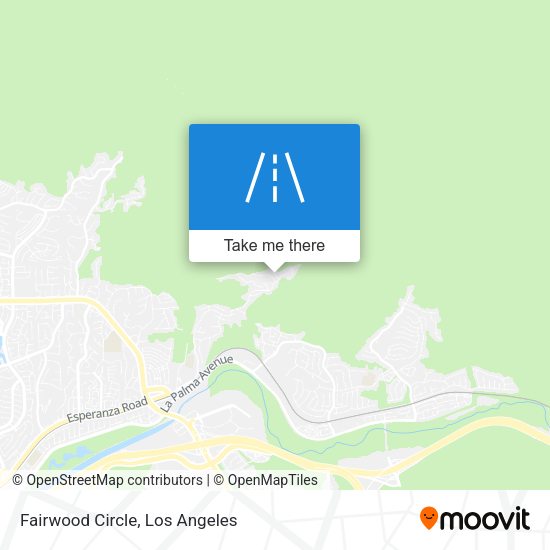 Mapa de Fairwood Circle