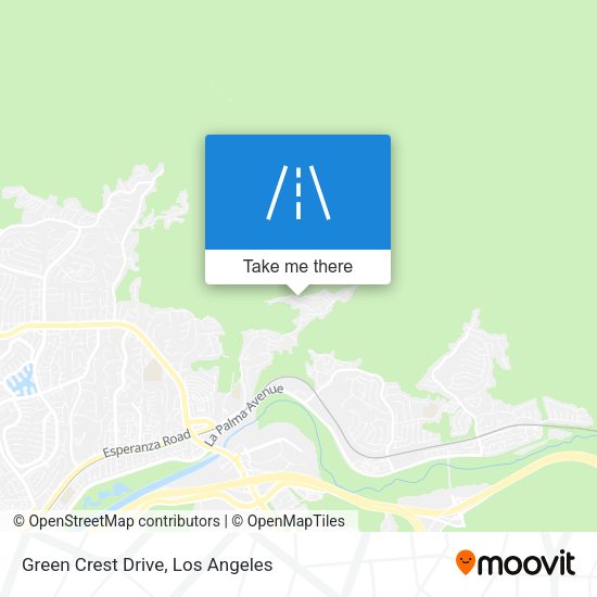 Green Crest Drive map