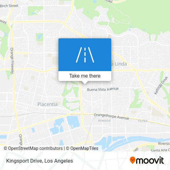 Mapa de Kingsport Drive