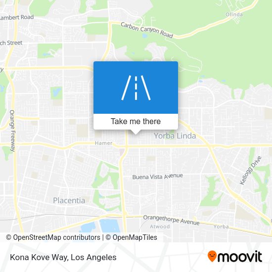 Mapa de Kona Kove Way