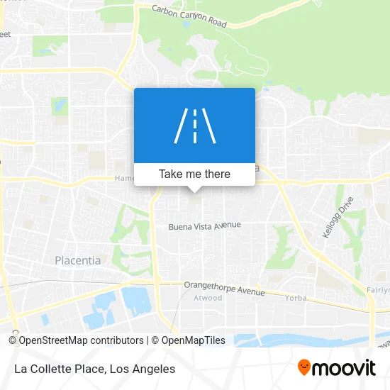 La Collette Place map