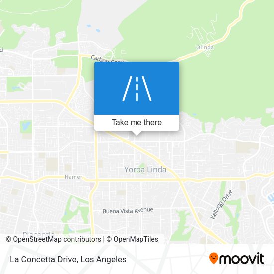 Mapa de La Concetta Drive