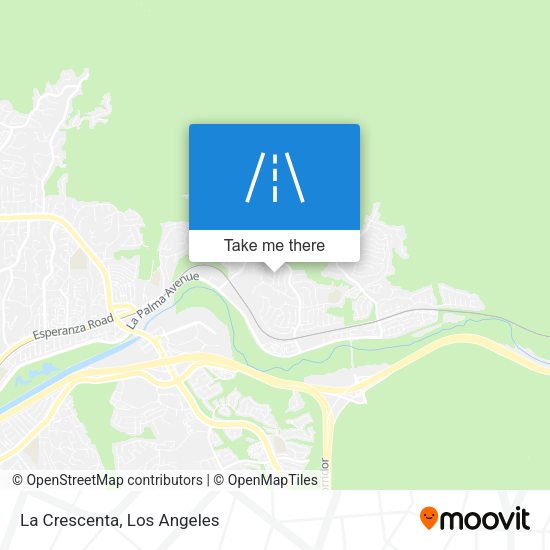 Mapa de La Crescenta