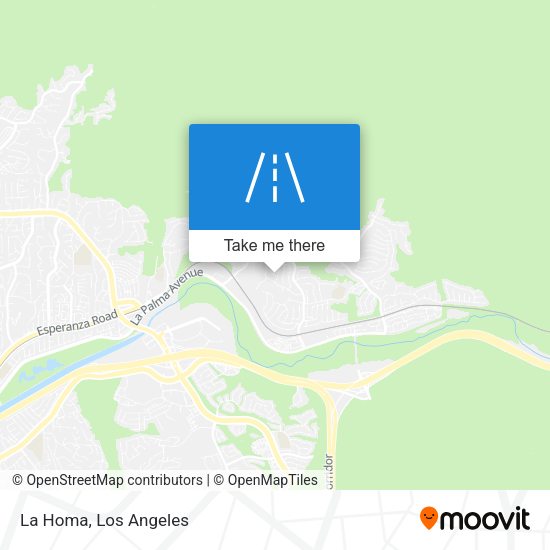 Mapa de La Homa
