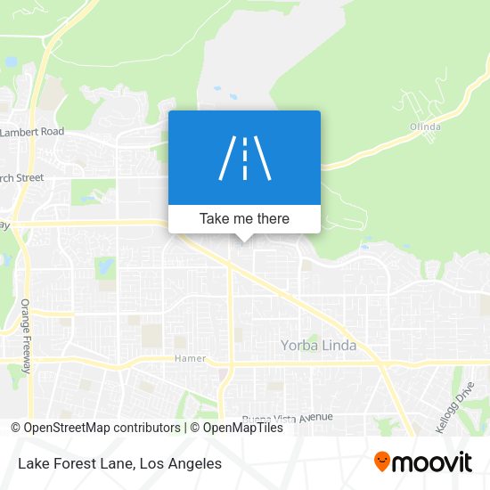 Mapa de Lake Forest Lane