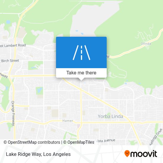 Mapa de Lake Ridge Way