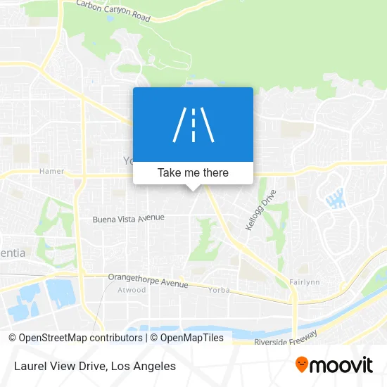 Laurel View Drive map
