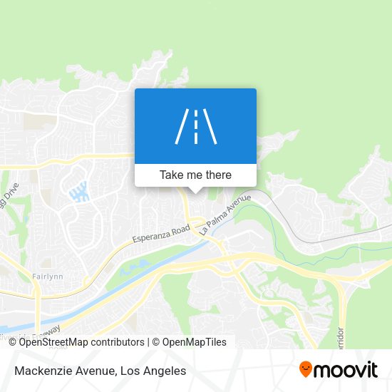 Mackenzie Avenue map