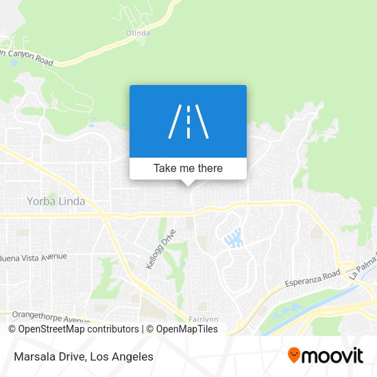 Mapa de Marsala Drive