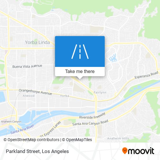 Parkland Street map