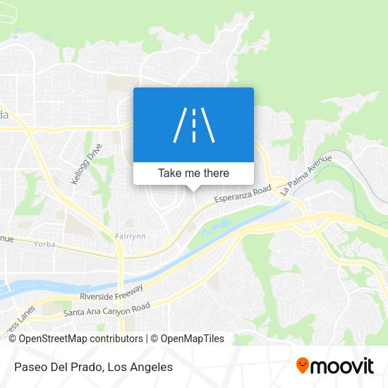 Mapa de Paseo Del Prado