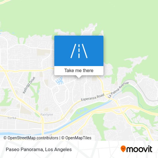 Mapa de Paseo Panorama