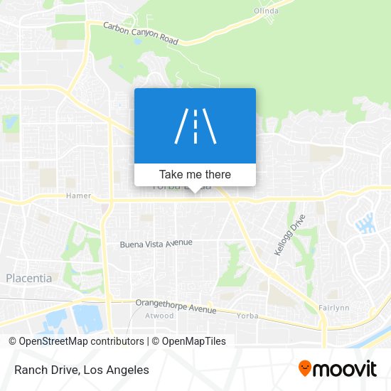 Mapa de Ranch Drive