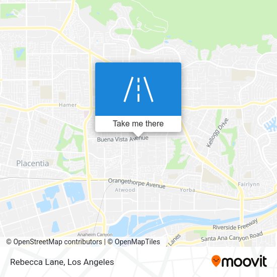 Mapa de Rebecca Lane