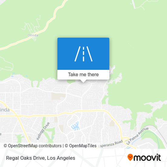 Regal Oaks Drive map